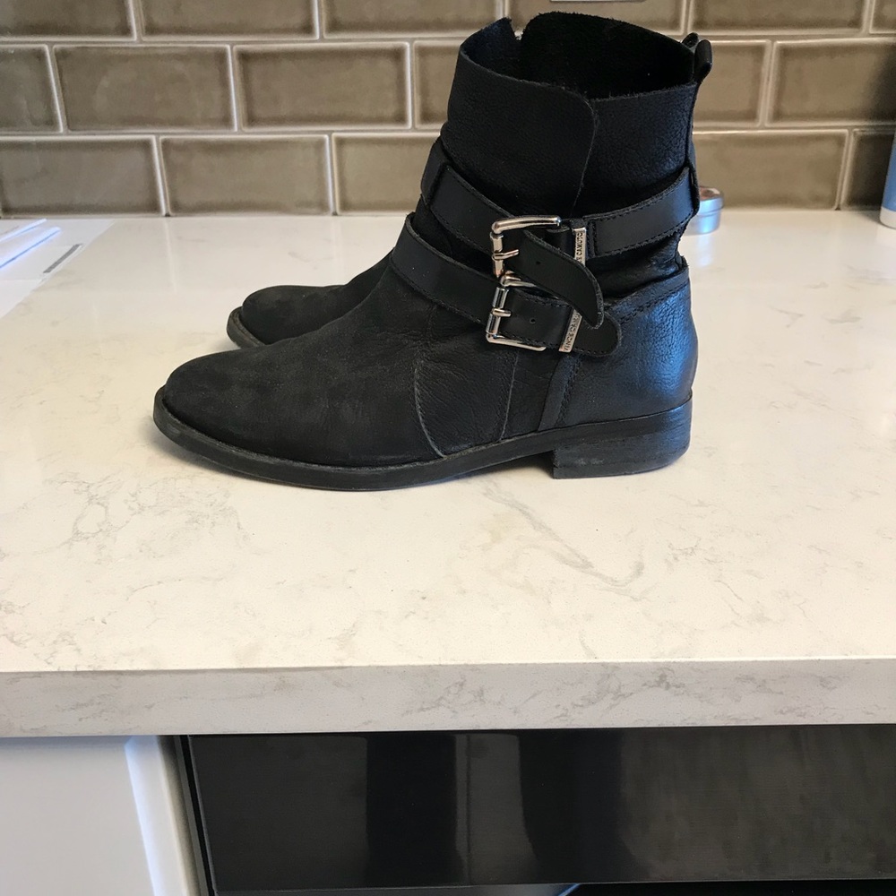 Vince Camuto leather booties